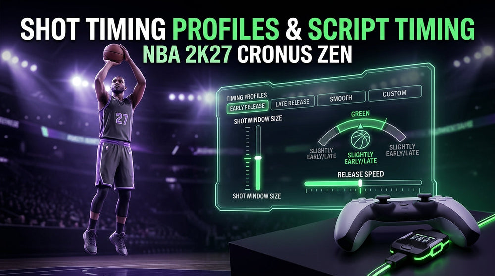 How NBA 2K27 Shot Timing Profile Settings Affect Cronus Zen Scripts