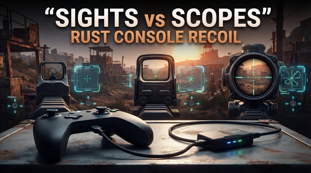 Rust Console Cronus Zen Recoil Settings for Different Sights and Scopes
