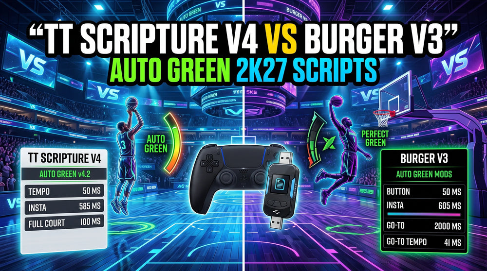 TT Scripture V4 vs Burger V3: Auto-Green 2K27 Zen Scripts Compared