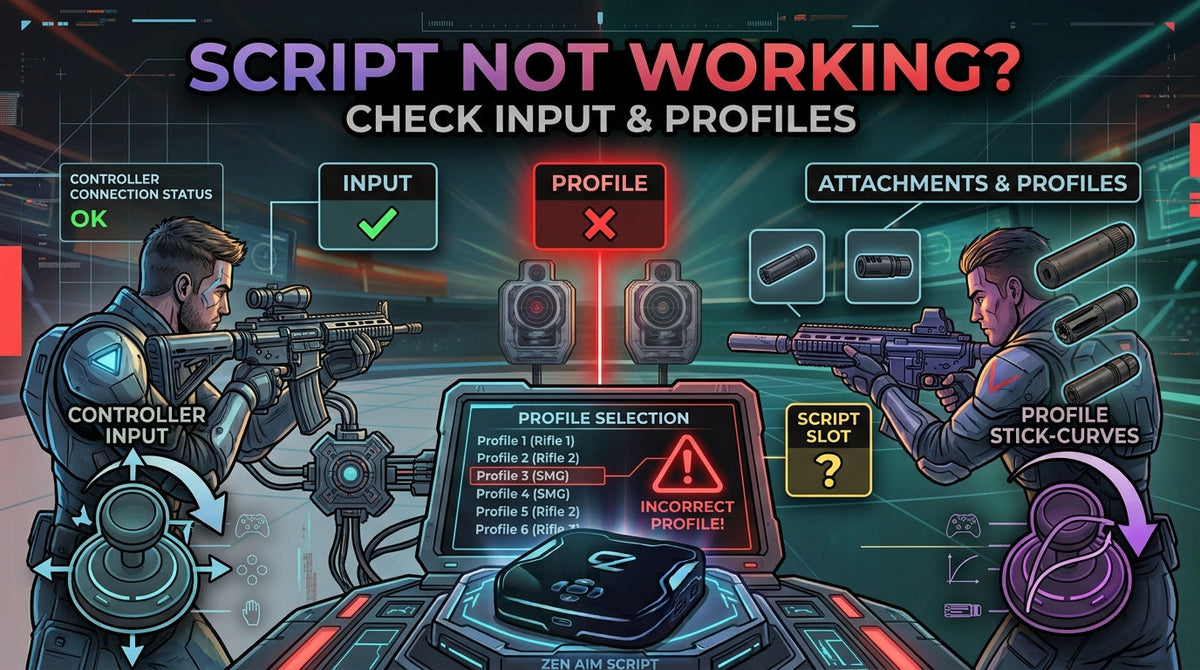 Valorant Console Cronus Zen Script Not Working? Input and Profile Checks Explained