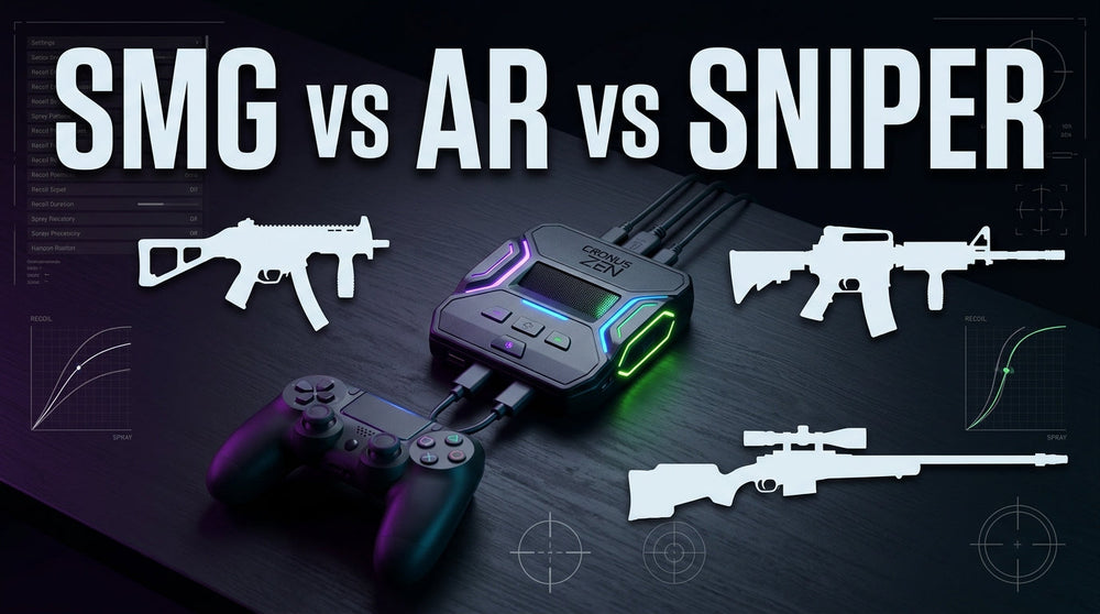 Warzone Cronus Zen Script Settings for SMGs vs ARs vs Snipers