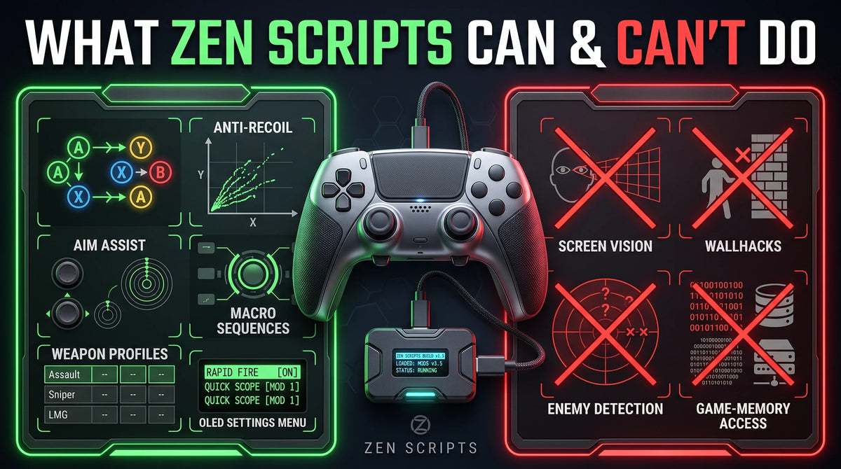 What Cronus Zen Scripts Can and Cannot Do