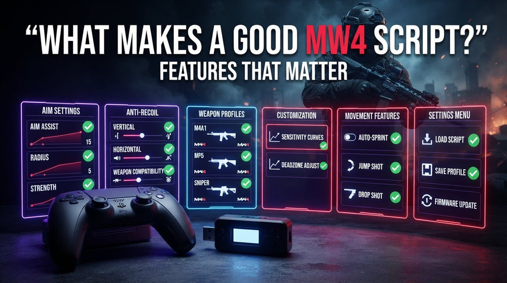 What Makes a Good MW4 Cronus Zen Script?