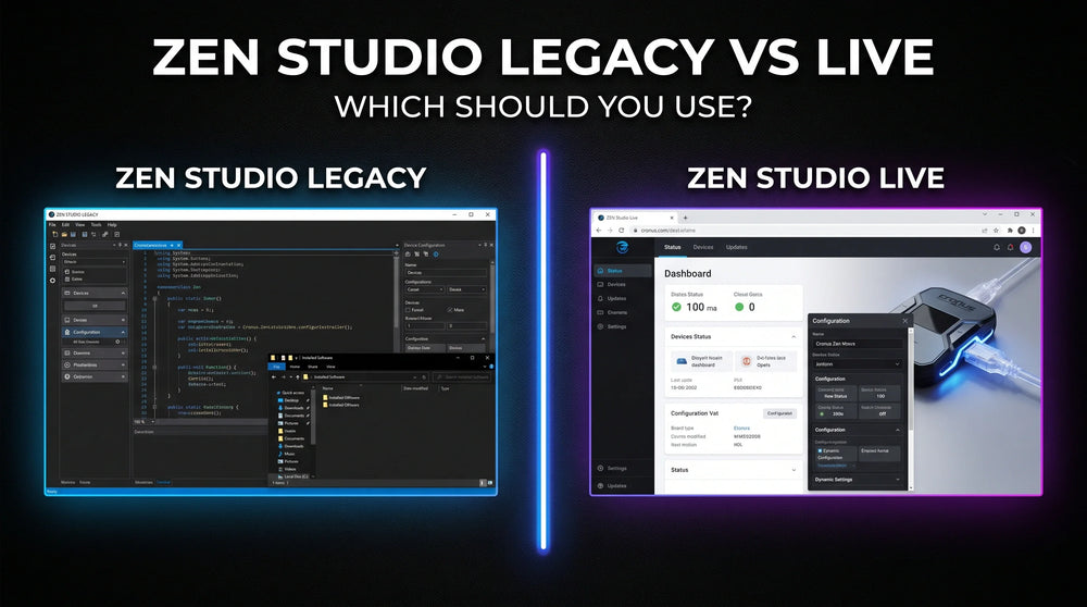 Zen Studio Legacy vs Zen Studio Live: What’s the Difference?