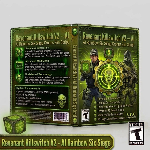 Revenant Killswitch V2 – AI Rainbow Six Siege Cronus Zen Script