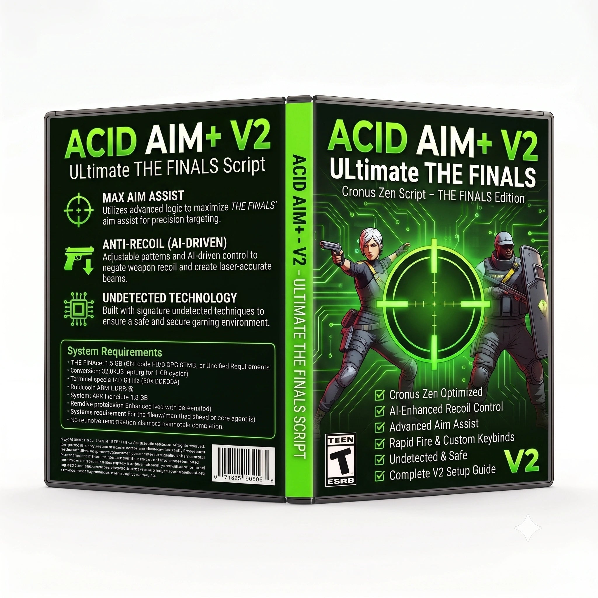 Acid Aim+ V2 – Ultimate THE FINALS Cronus Zen Script