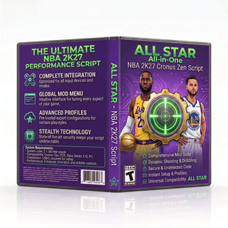 All Star NBA 2K27 Cronus Zen script digital product artwork