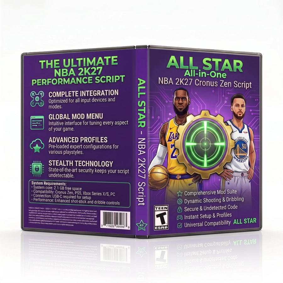 All Star – All-in-One NBA 2K27 Cronus Zen Script