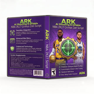 ARK NBA 2K27 Cronus Zen script digital product artwork