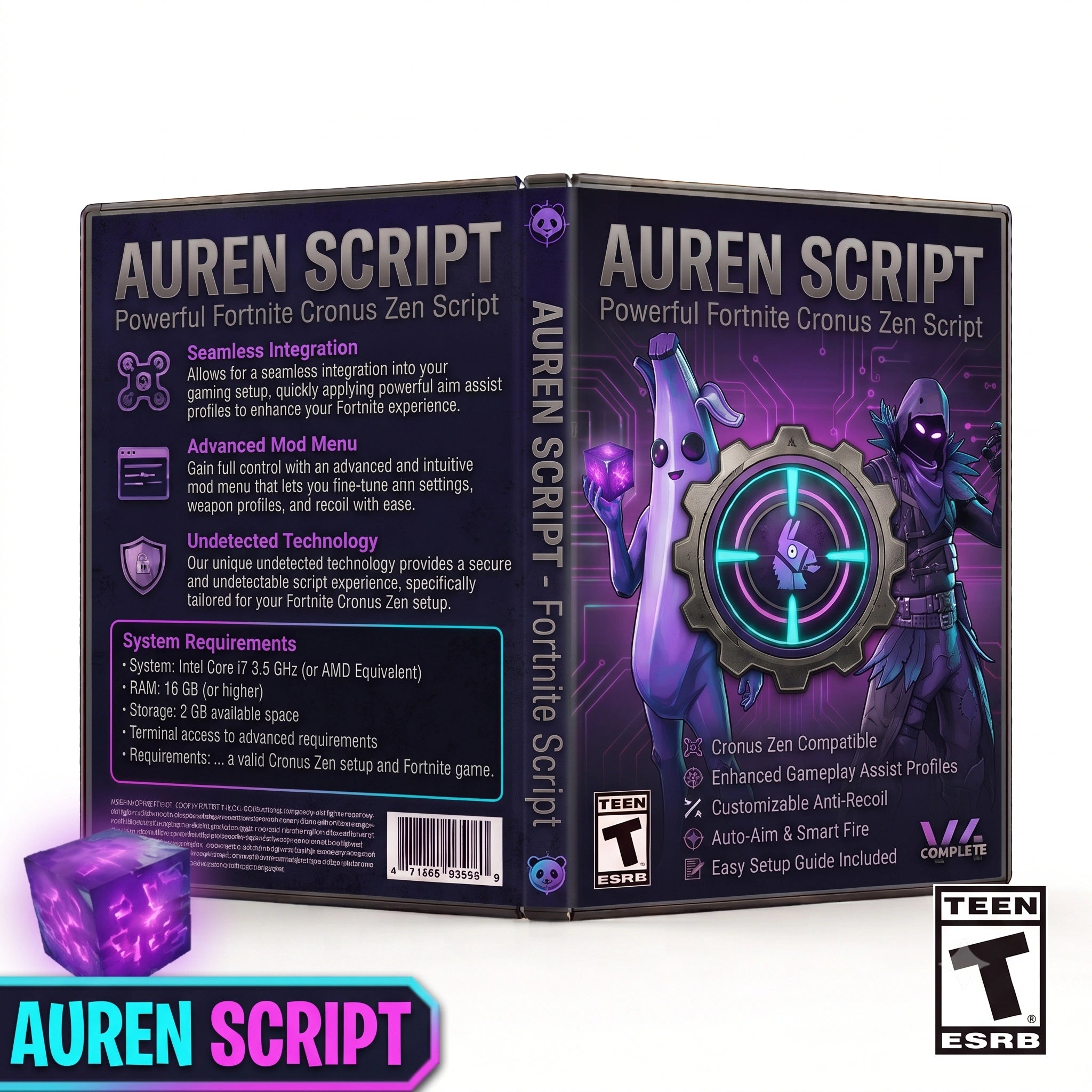 Auren – All-in-One Fortnite Cronus Zen Script