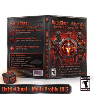 BattleCheat – Multi-Profile Battlefield 6 Cronus Zen Script