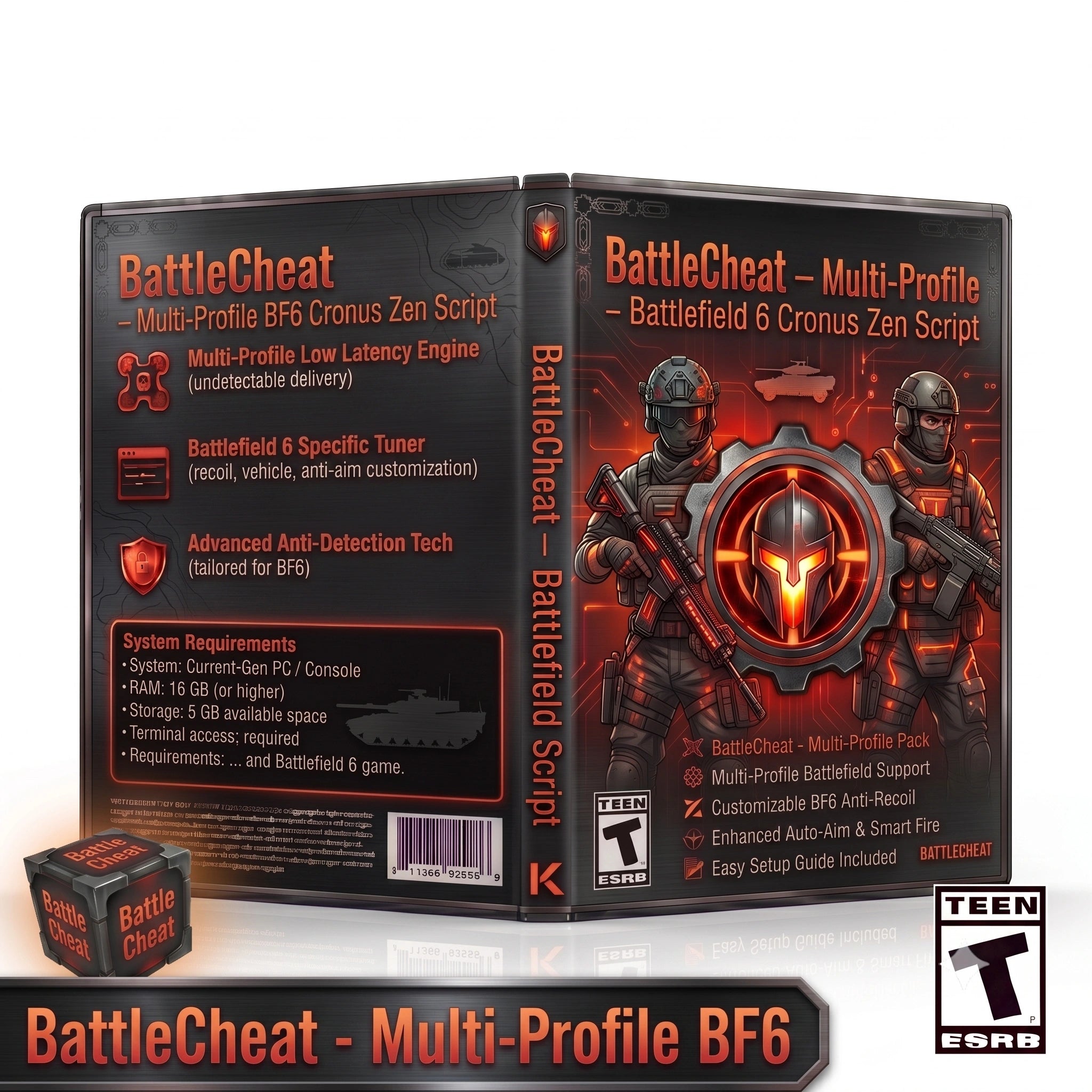 BattleCheat – Multi-Profile Battlefield 6 Cronus Zen Script