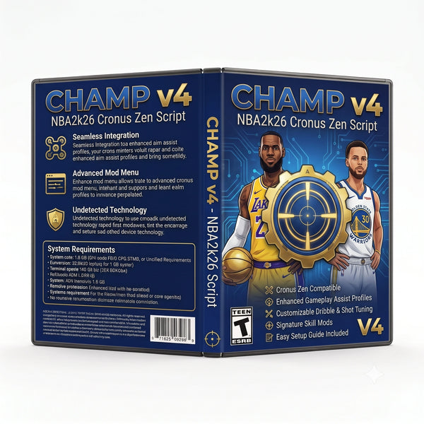 Champ V4 – Advanced NBA 2K26 Cronus Zen Script