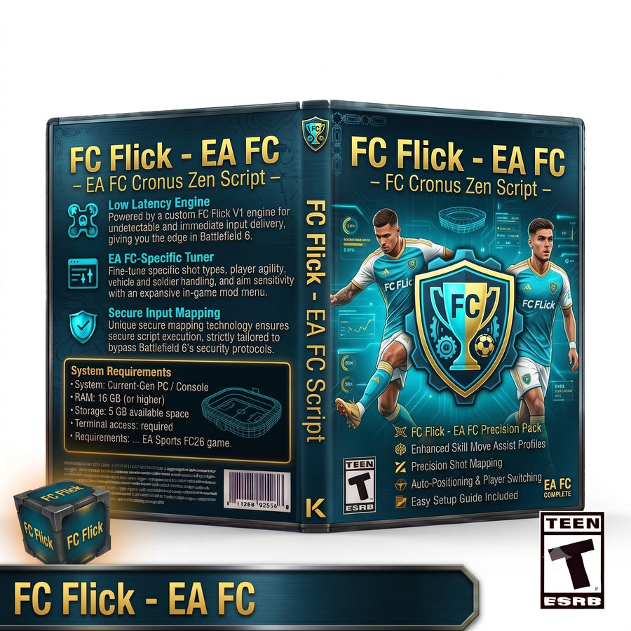 Corex Flick V1.1 – EA Sports FC 26 Cronus Zen Script