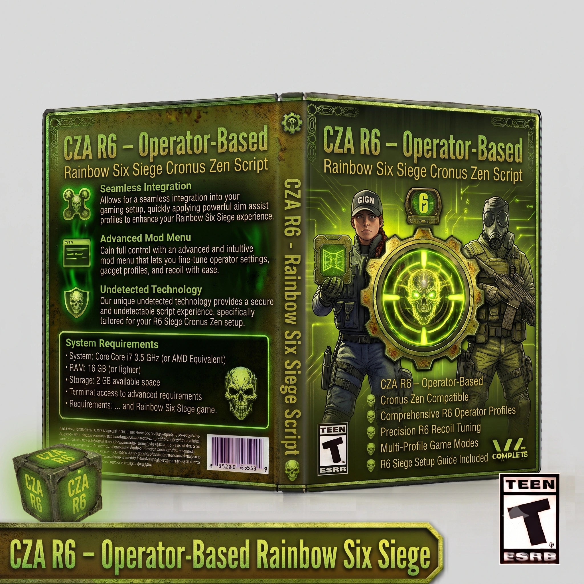 CZA R6 – Operator-Based Rainbow Six Siege Cronus Zen Script