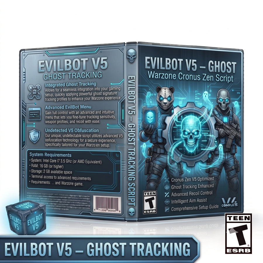 EvilBot V5 – Ghost Tracking Warzone Cronus Zen Script