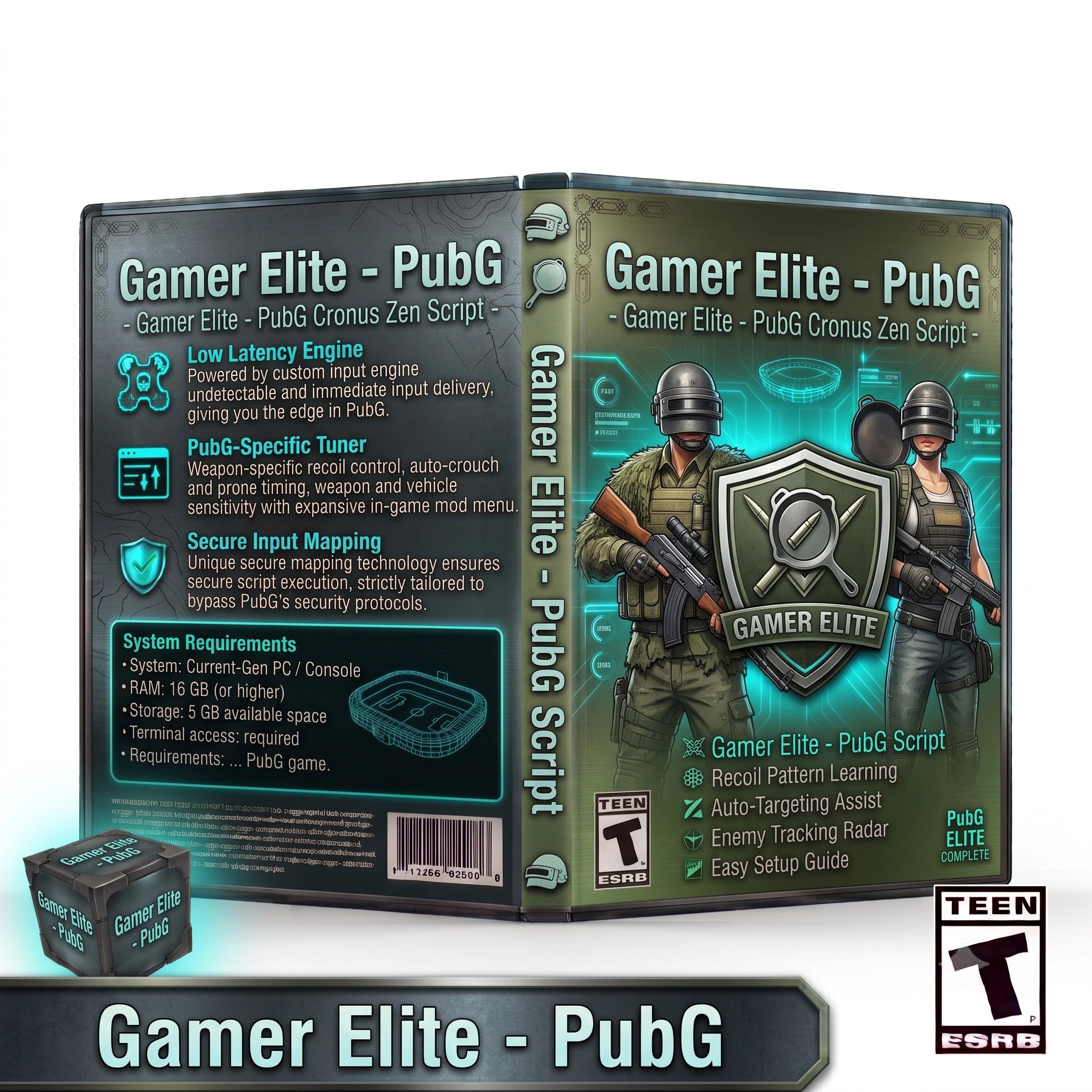 Gamer Elite V1.3 – PUBG Cronus Zen Script