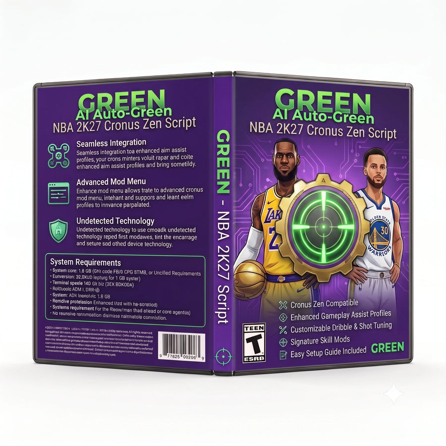 Green – AI Auto-Green NBA 2K27 Cronus Zen Script