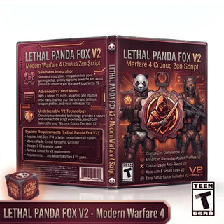 Lethal Panda Fox V2 Modern Warfare 4 Cronus Zen script product artwork by CzenScripts