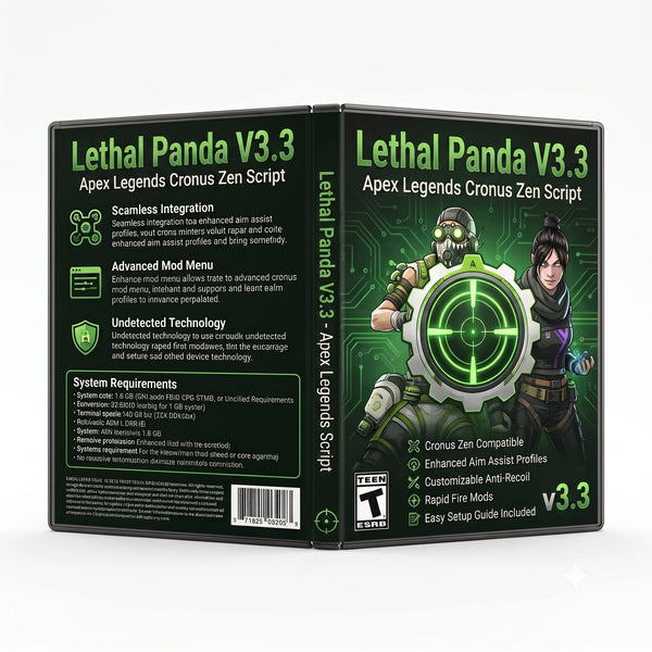 Lethal Panda V3.3 – Advanced Apex Legends Cronus Zen Script