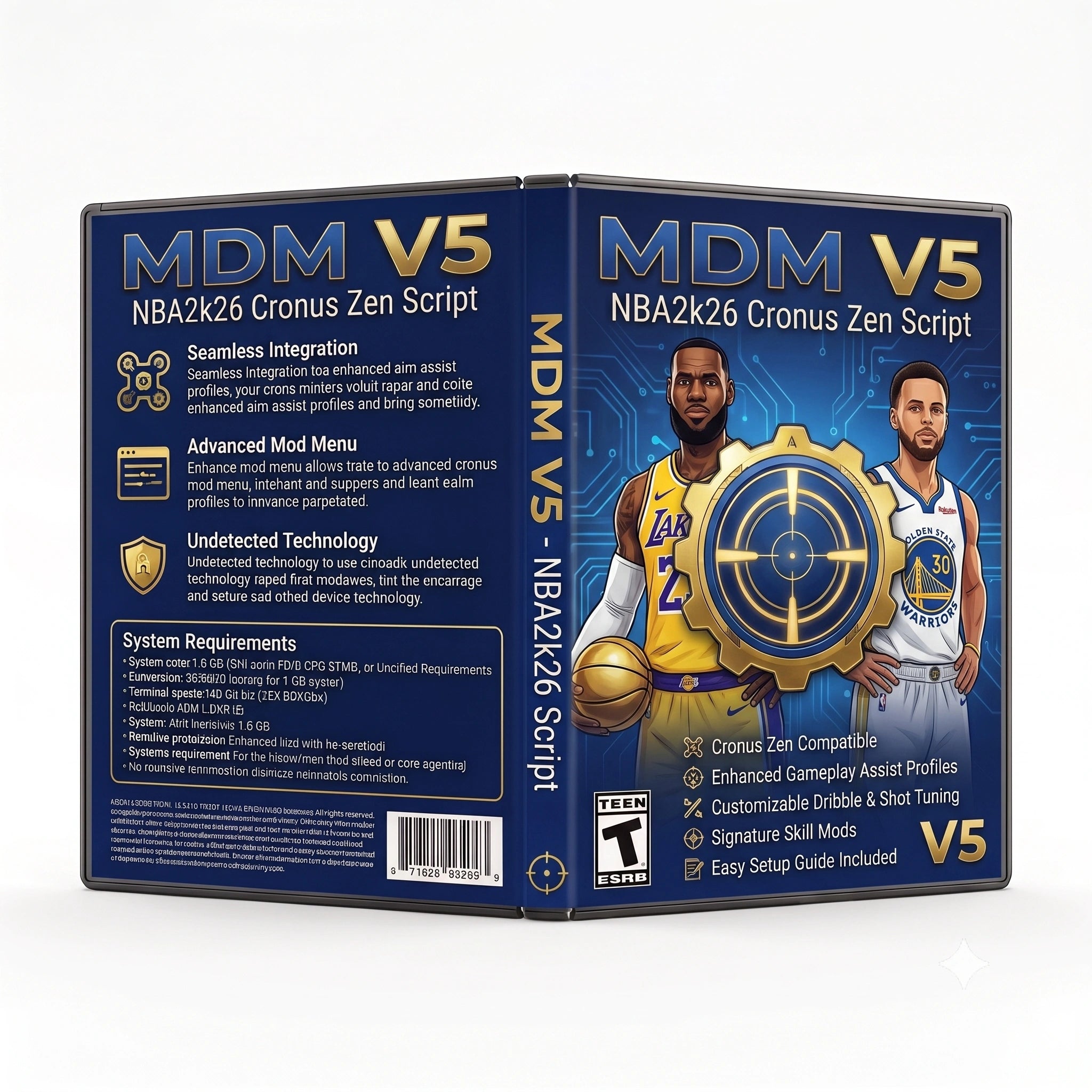 MDM V5 – Auto Green NBA 2K26 Cronus Zen Script