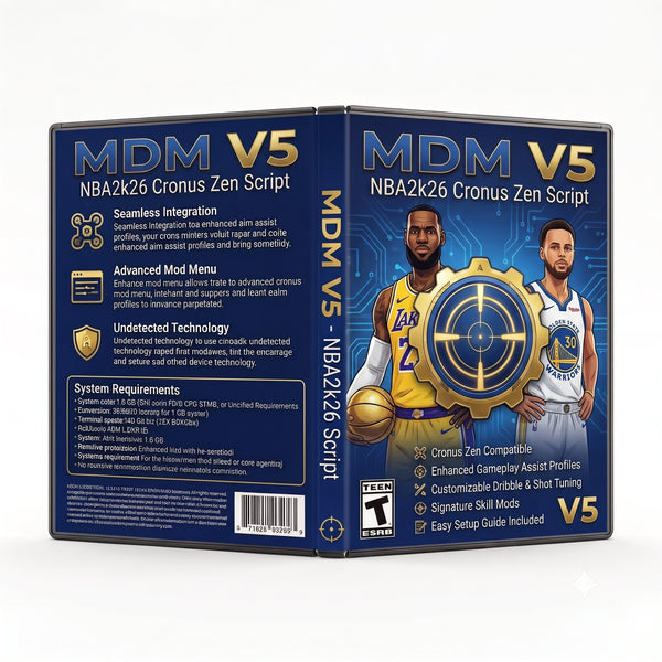MDM V5 – Auto Green NBA 2K26 Cronus Zen Script