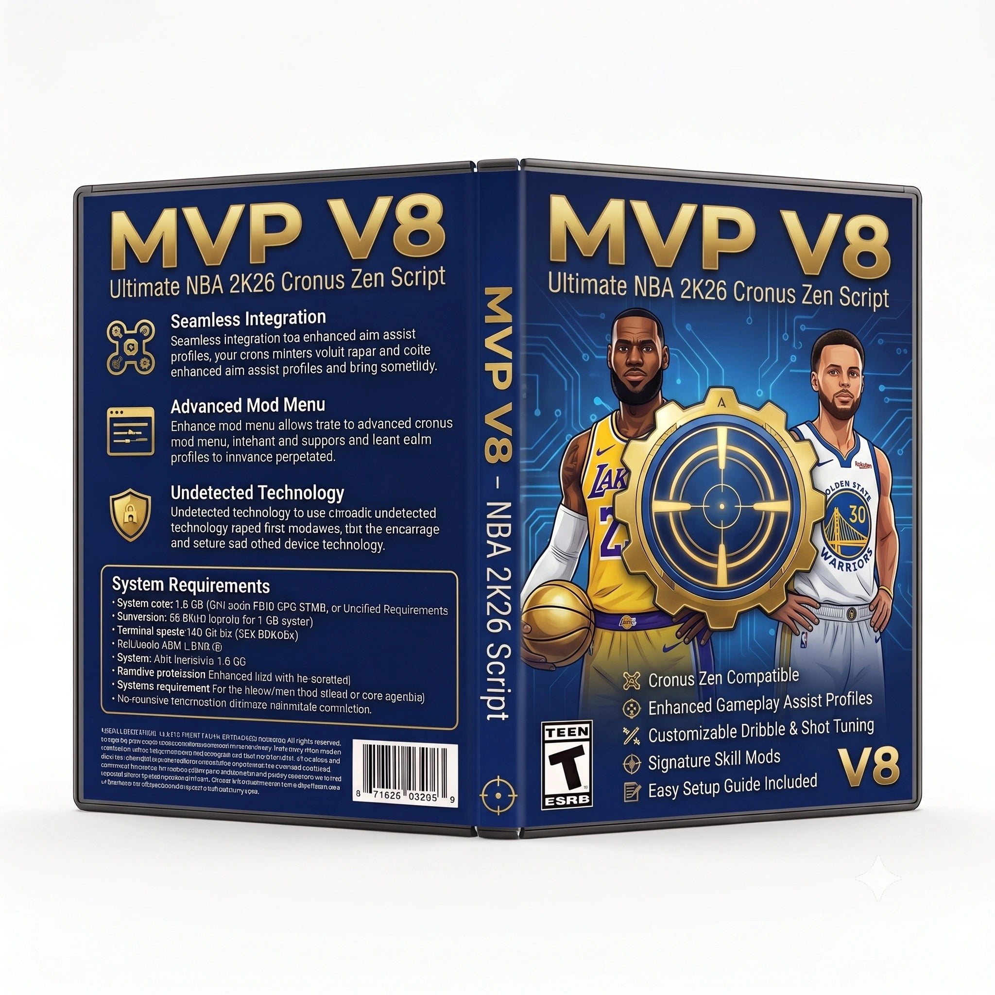 MVP V8 – Ultimate NBA 2K26 Cronus Zen Script