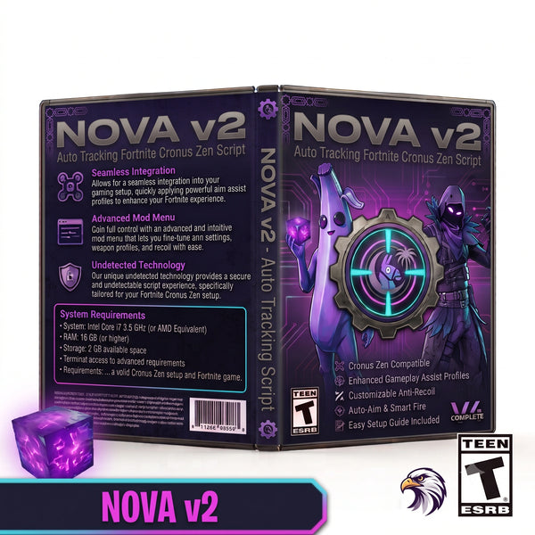 Nova V2 – Auto-Tracking Fortnite Cronus Zen Script