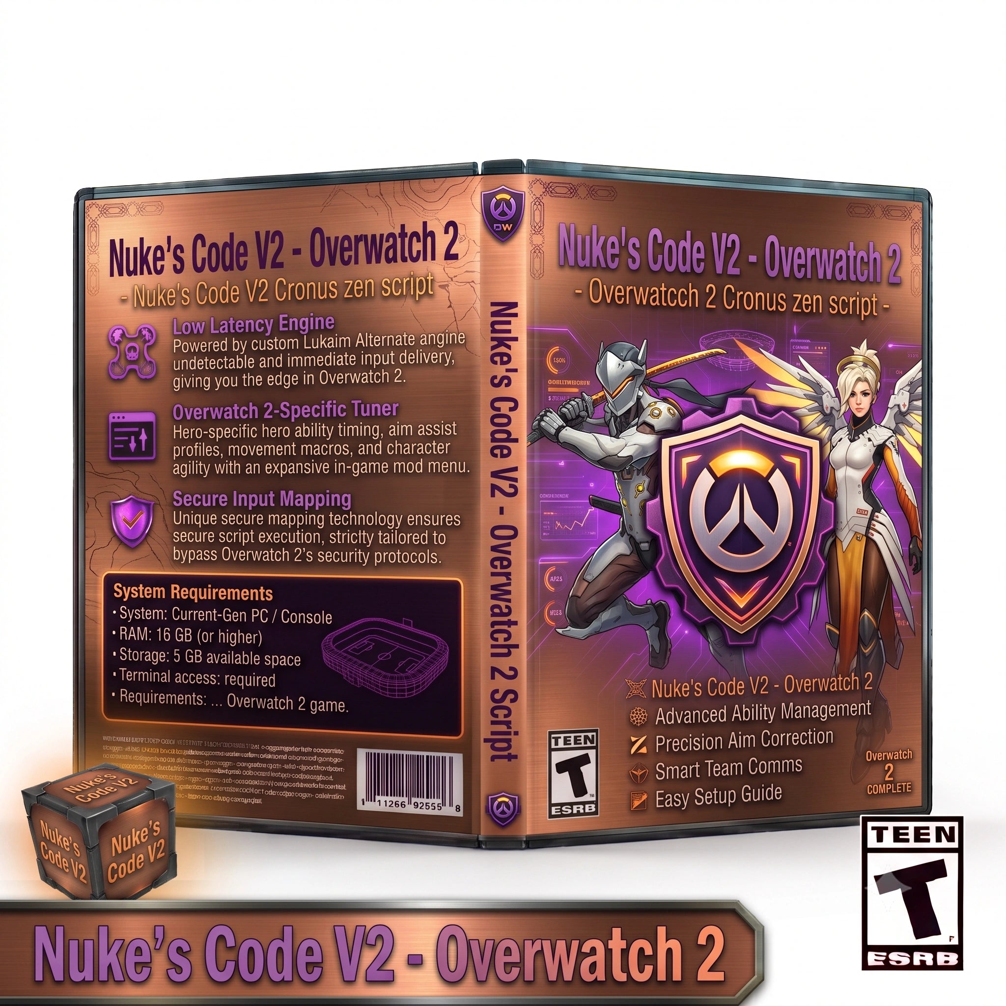 Nuke's Code V2 – Overwatch 2 Cronus Zen Script