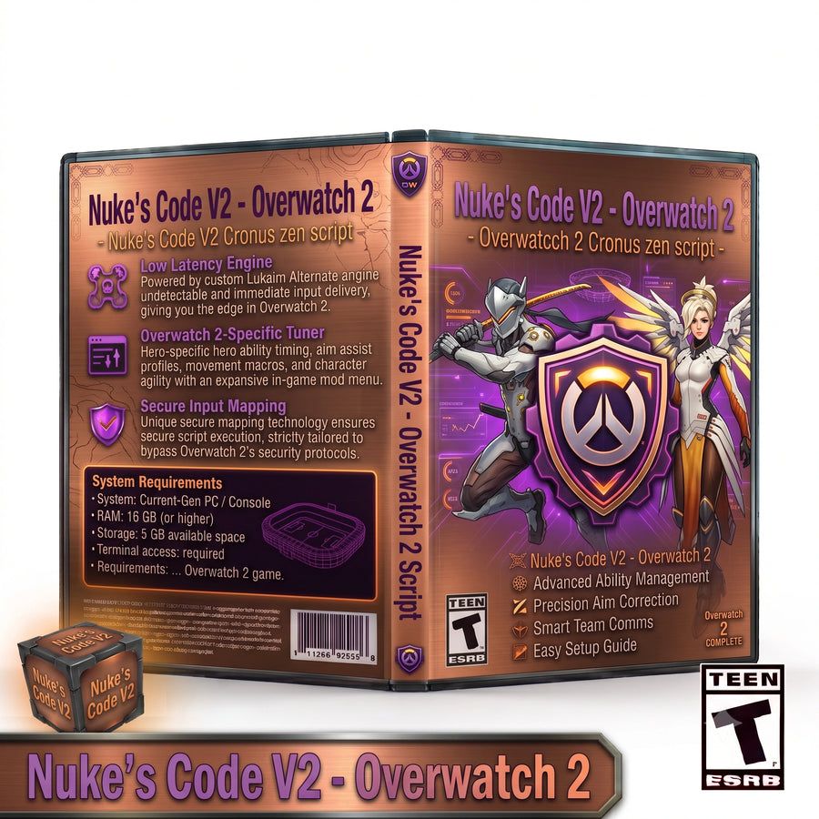 Nuke's Code V2 – Overwatch 2 Cronus Zen Script