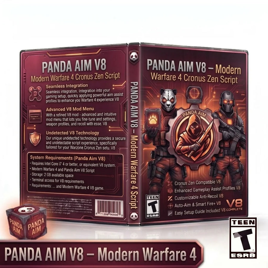 Panda Aim V8 – Modern Warfare 4 Cronus Zen Script