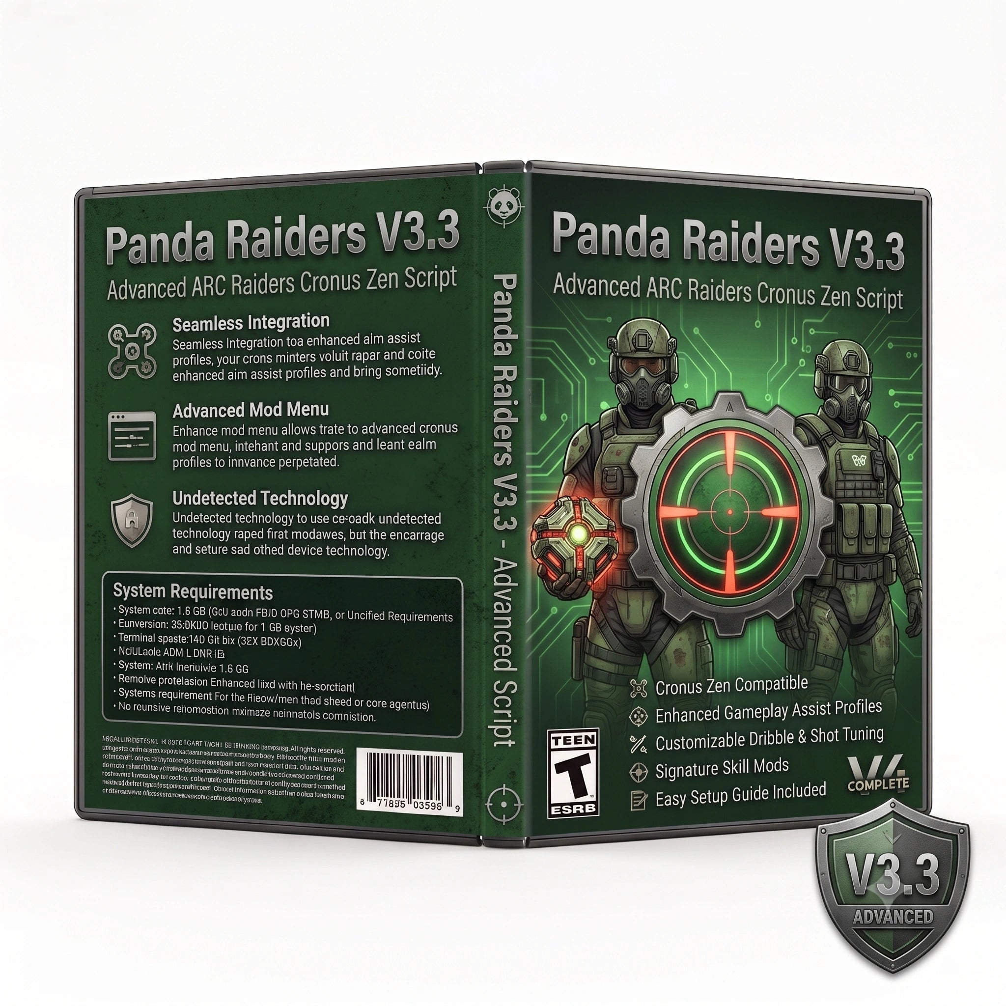 Panda Raiders V3.3 – Advanced ARC Raiders Cronus Zen Script
