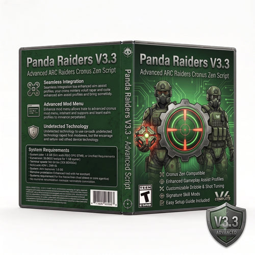 Panda Raiders V3.3 | ARC Raiders Cronus Zen Script – CzenScripts