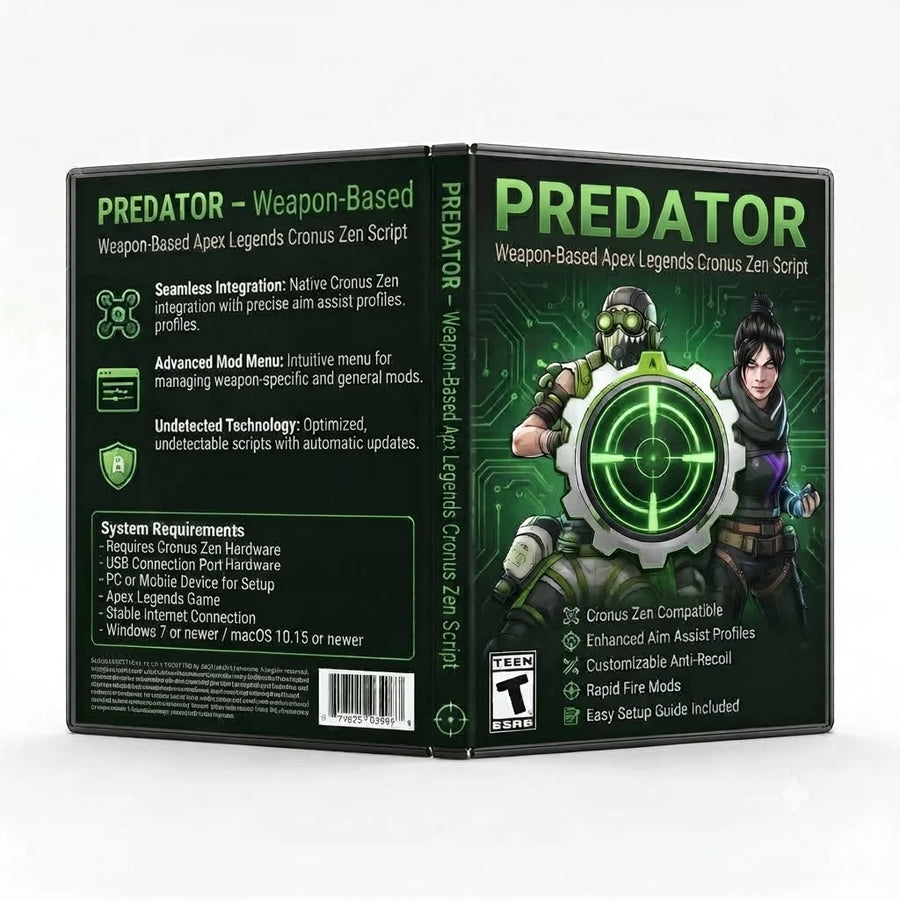 Predator Apex Legends Cronus Zen Script for controller gameplay