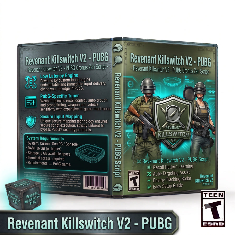 Revenant Killswitch V2 – PUBG Cronus Zen Script