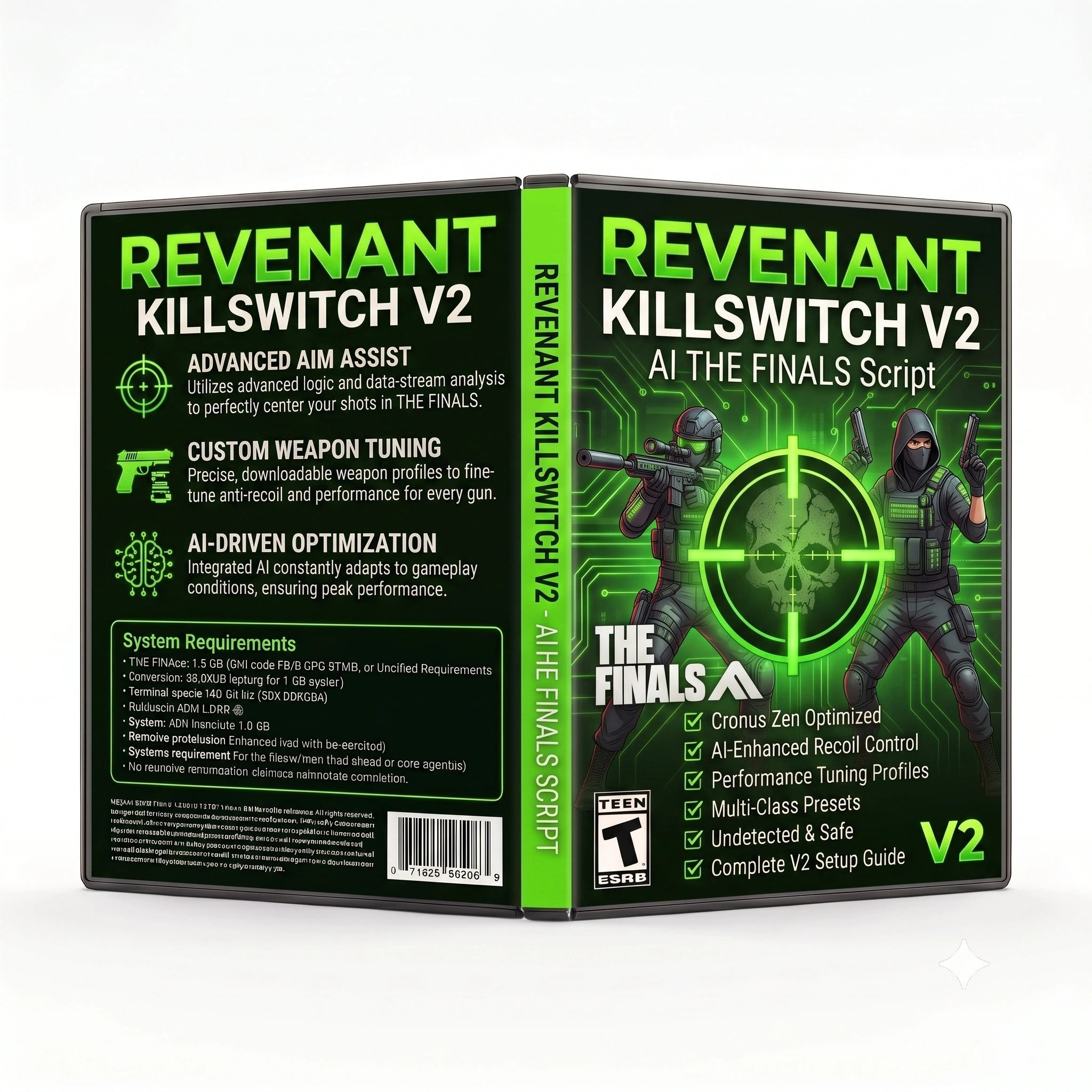 Revenant Killswitch V2 – AI THE FINALS Cronus Zen Script
