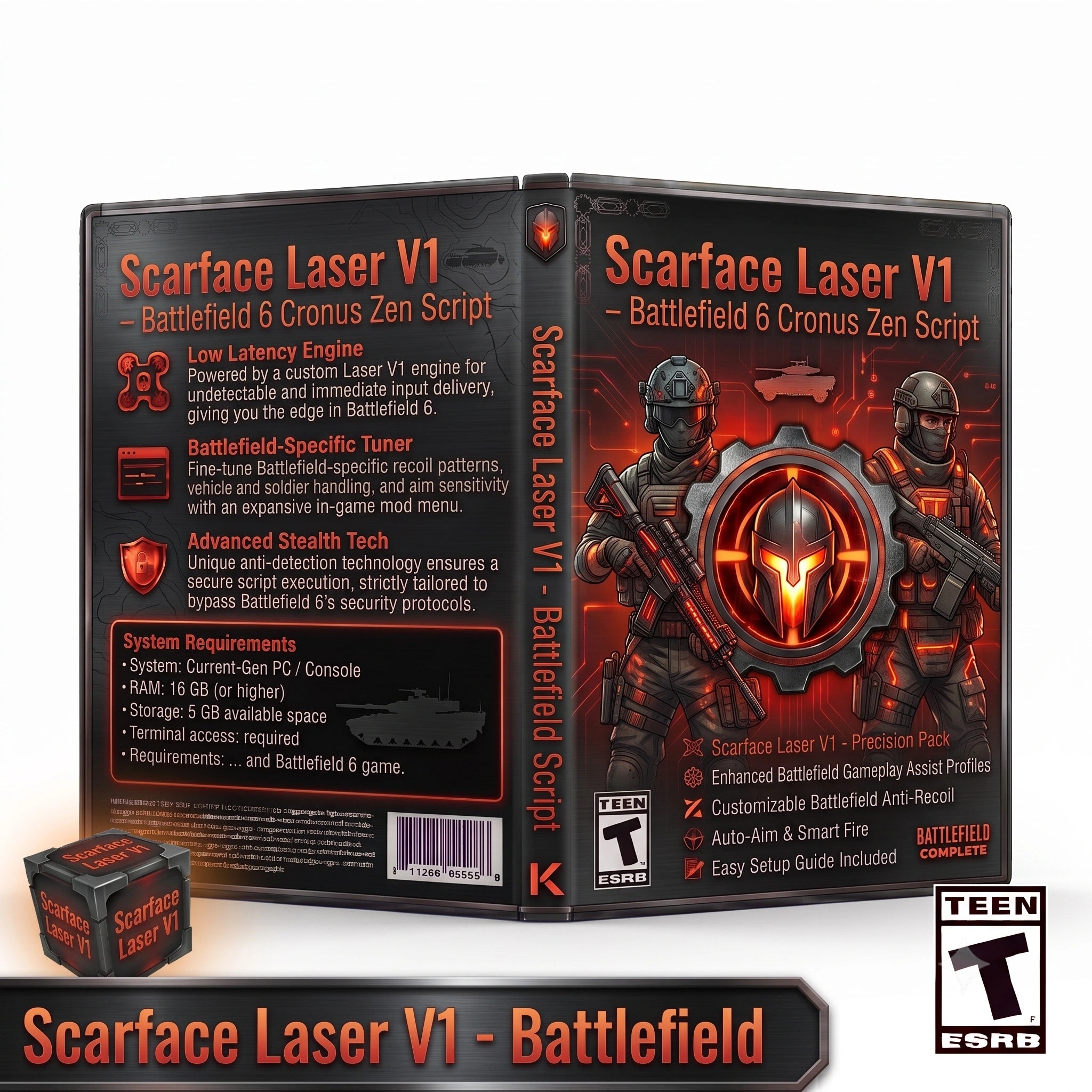 Scarface Laser V1 – Battlefield 6 Cronus Zen Script