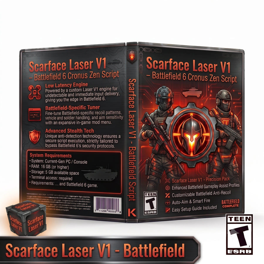 Scarface Laser V1 – Battlefield 6 Cronus Zen Script