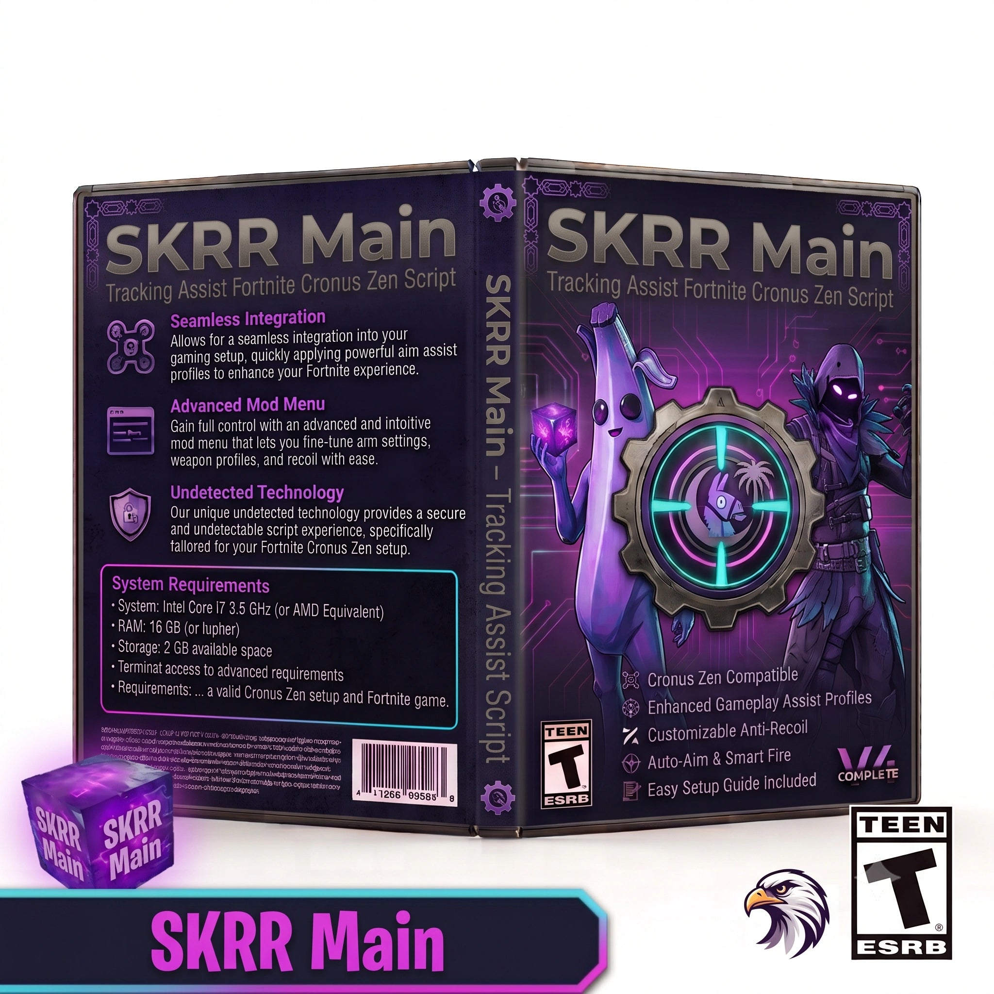 SKRR Main – Tracking Assist Fortnite Cronus Zen Script