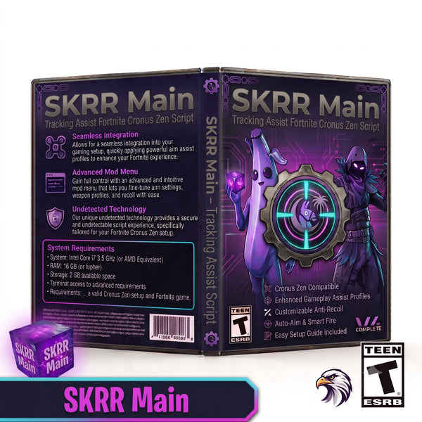 SKRR Main – Tracking Assist Fortnite Cronus Zen Script