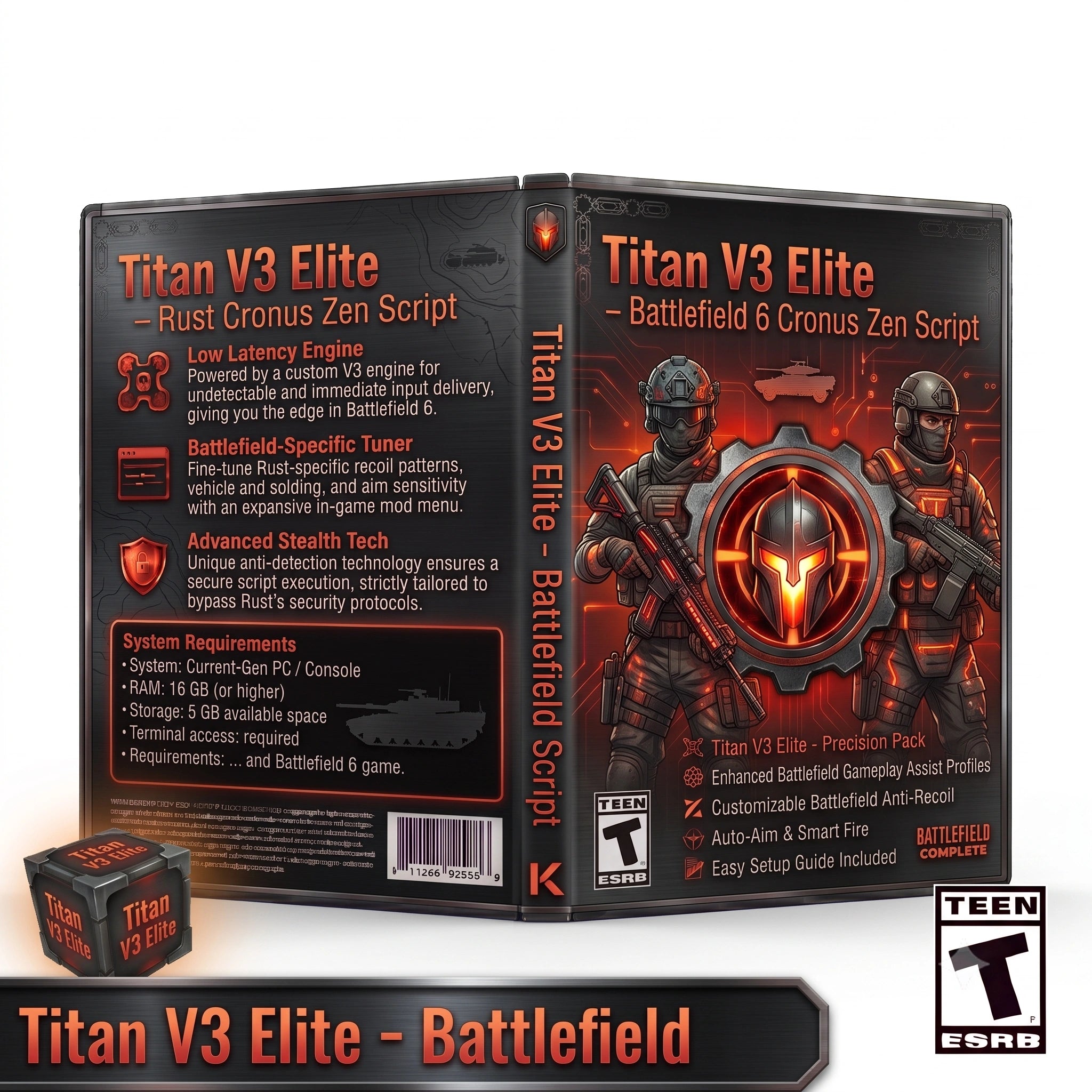 Titan V3 – Battlefield 6 Cronus Zen Script