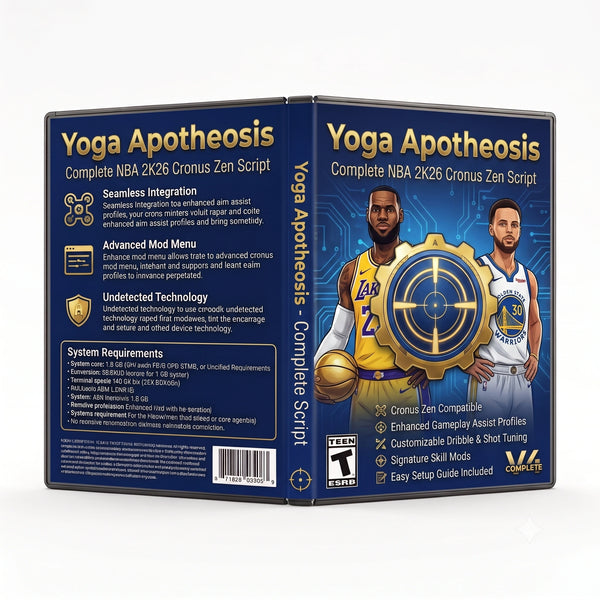 Yoga Apotheosis – Complete NBA 2K26 Cronus Zen Script
