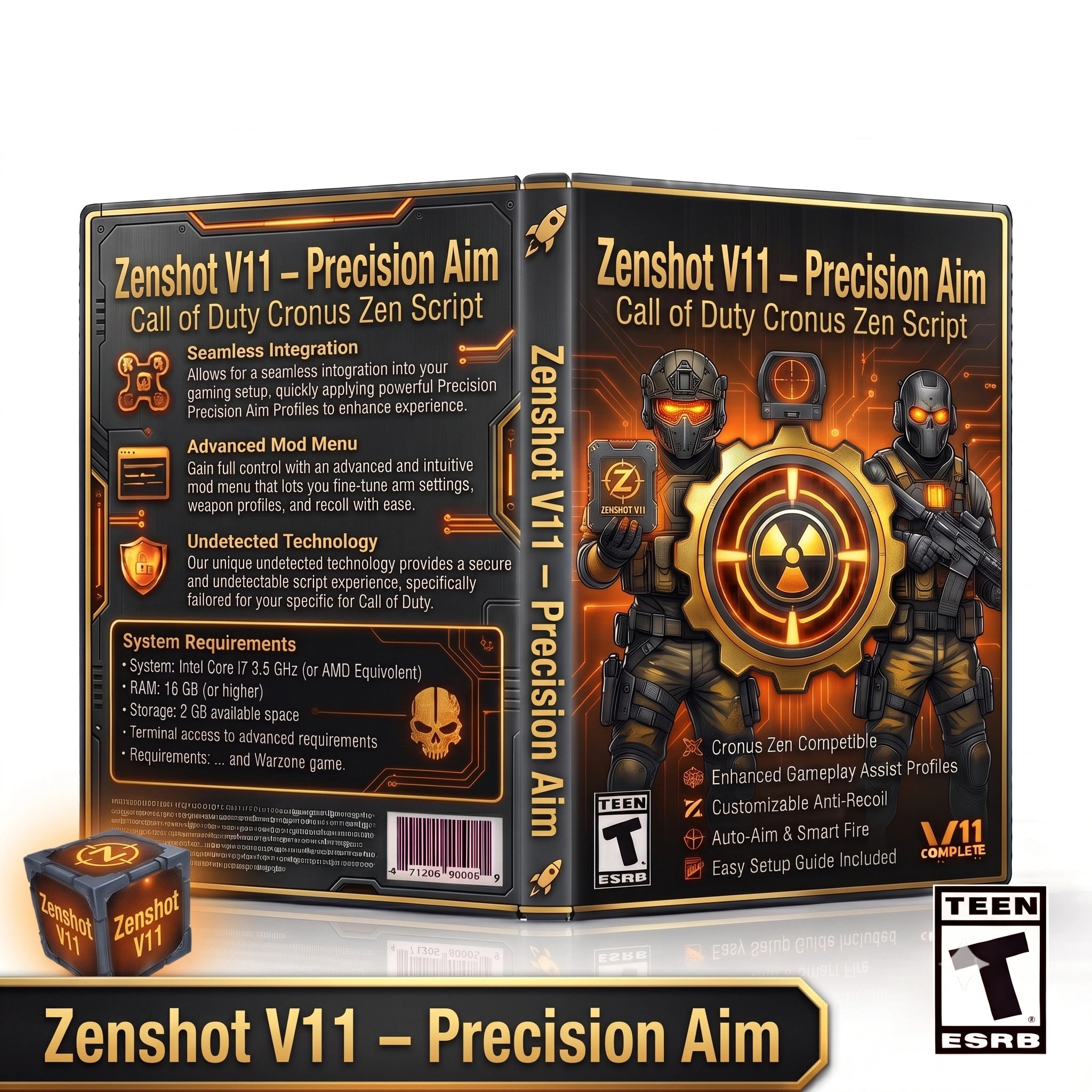 Zenshot V11 – Precision Aim Call of Duty Cronus Zen Script